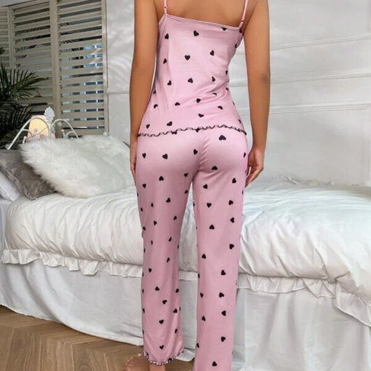 LuxeLounge | Eleganter Damenpyjama