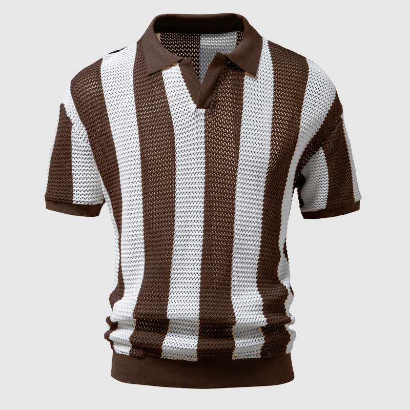 Franco Bianchi Manhattan Polohemd gestrickt