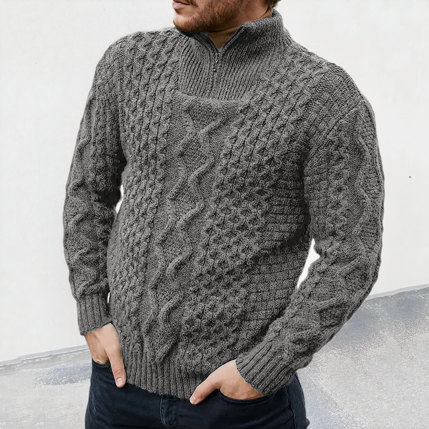 Daniel - Bequemer Strickpullover