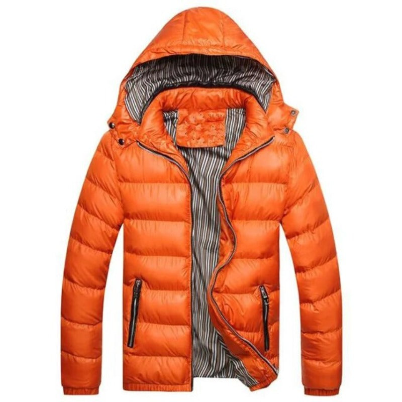 Brandon – wattierte winterjacke für herren