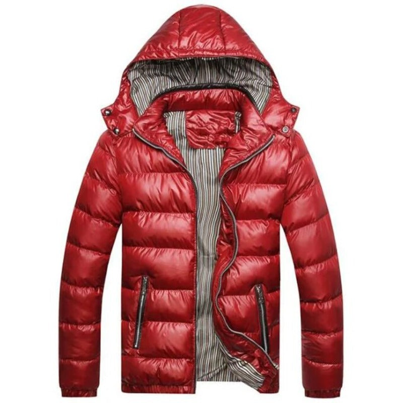 Brandon – wattierte winterjacke für herren