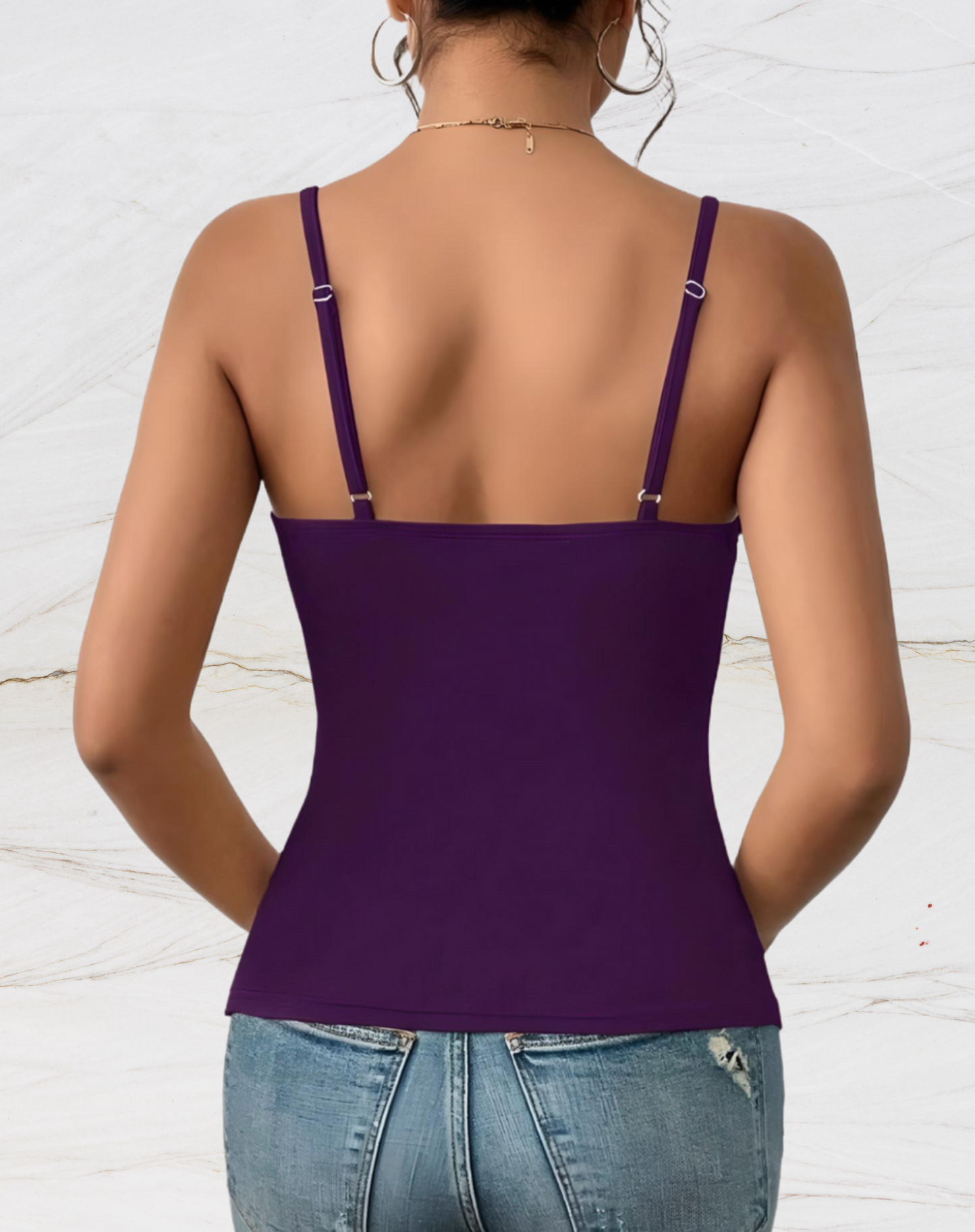 Bellachicha - Ärmelloses Damen Top mit Criss Cross Design