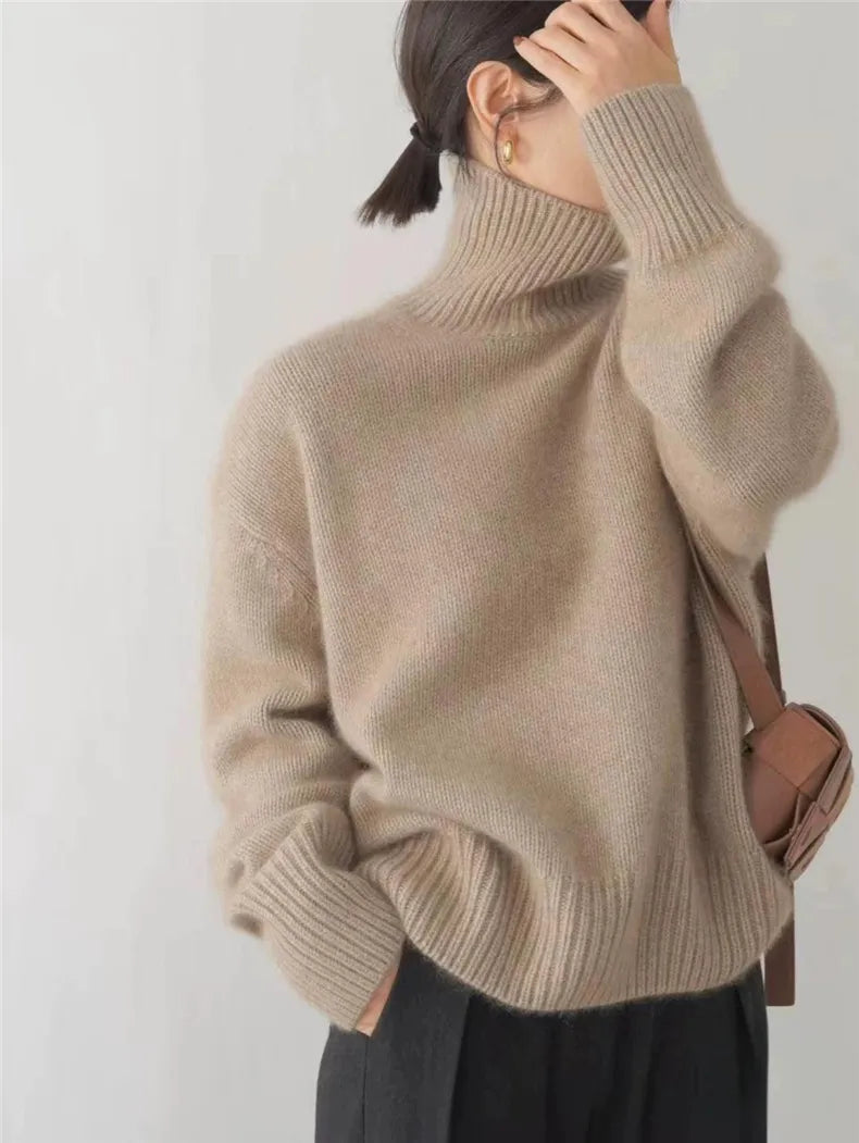 Lisa - Damen-Rollkragenpullover