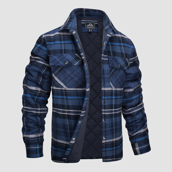 Ethan – flanell-winterjacke für herren