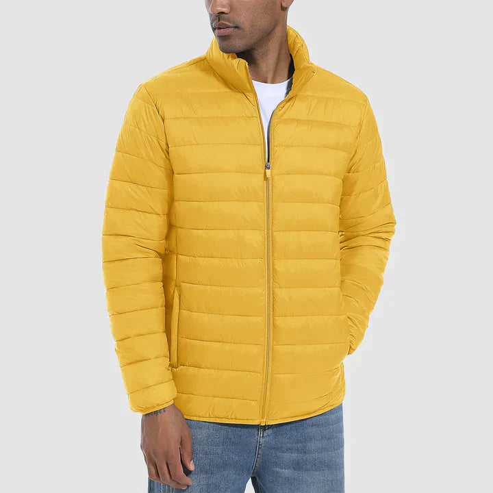 Isaac – wattierte winterjacke für herren