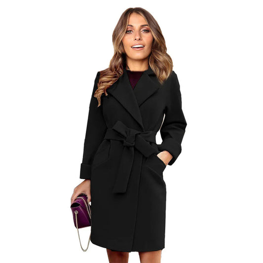 Nola | herbst-winter trenchcoat lange jacke