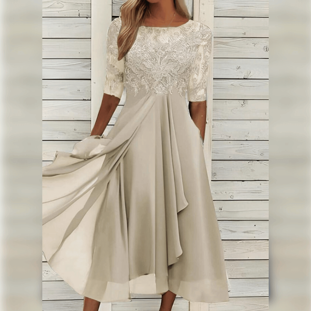 Liv - Midi kleid für damen