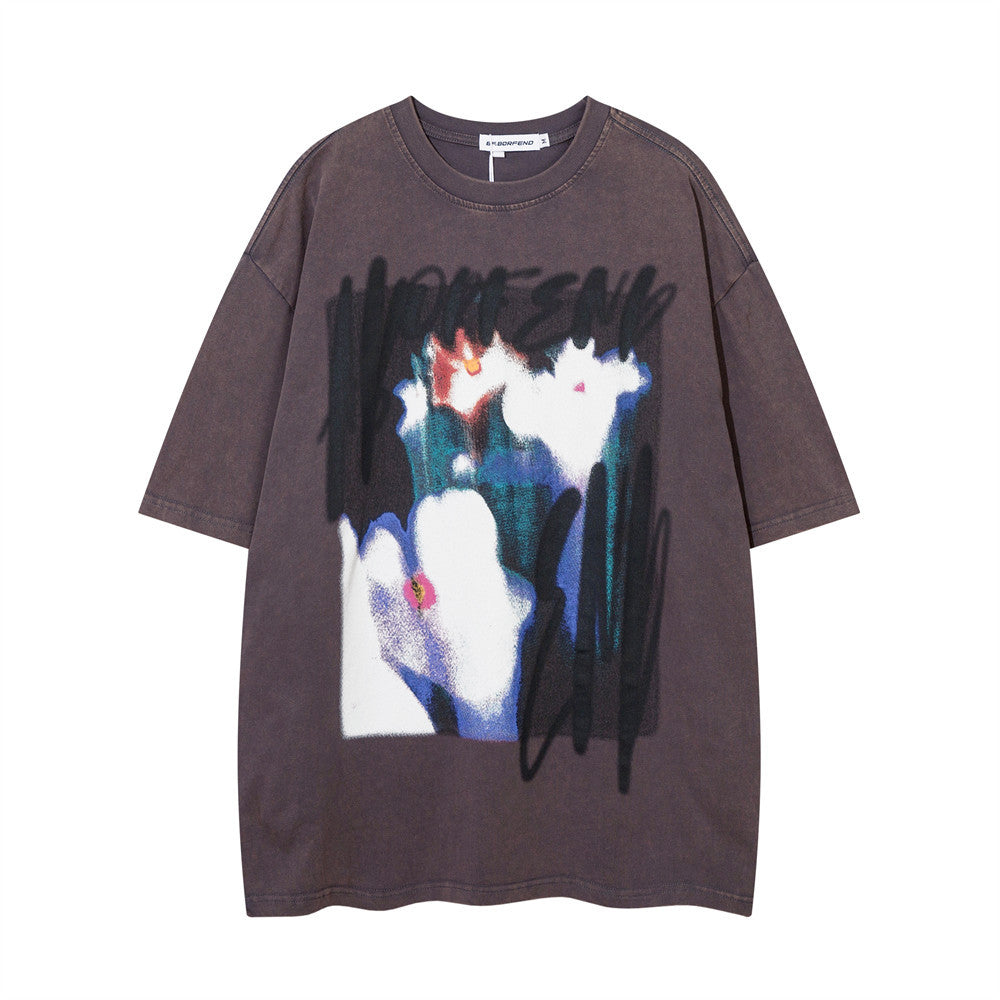 "Streetwear Signature Shirt" - Oversize T-Shirt mit Print