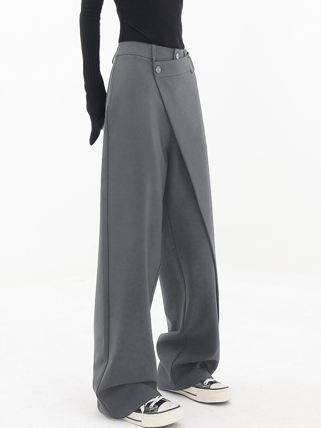 Anna | Asymmetrischer Baggy Broek