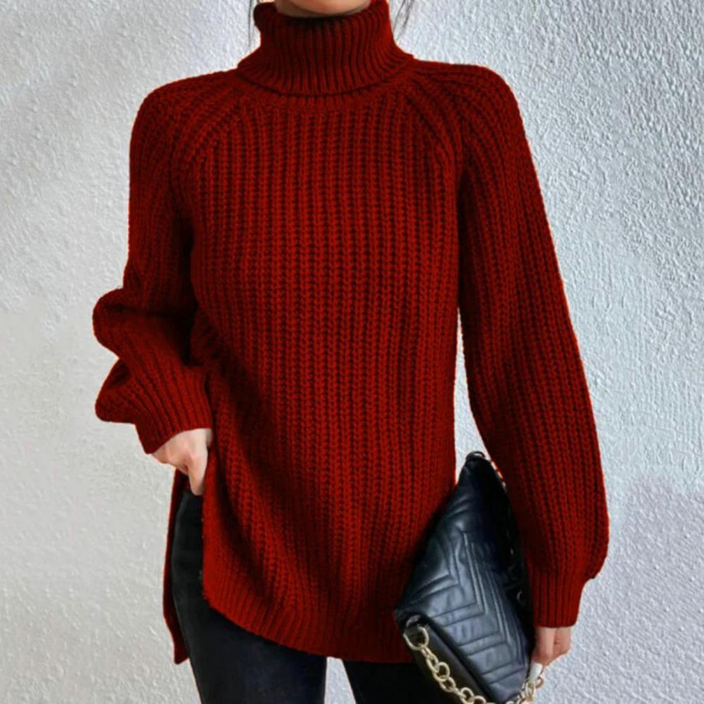 Madeleine - Eleganter weicher Rollkragenpullover