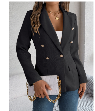 Kerstinim | Damen Warme Blazer | Winter