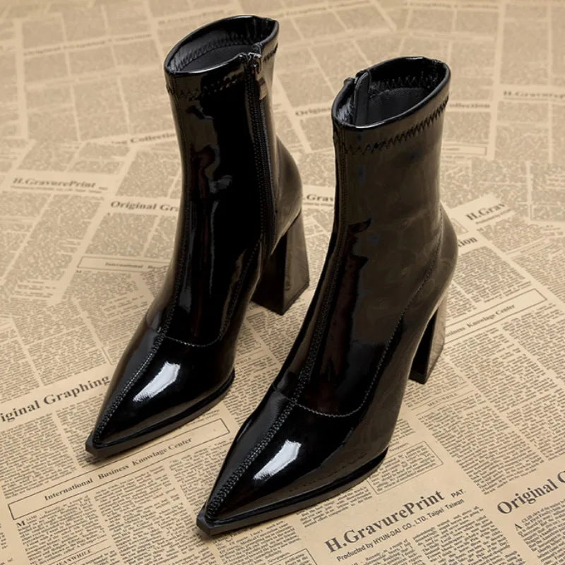 Damas | Damen-Stiefeletten mit hohem Absatz