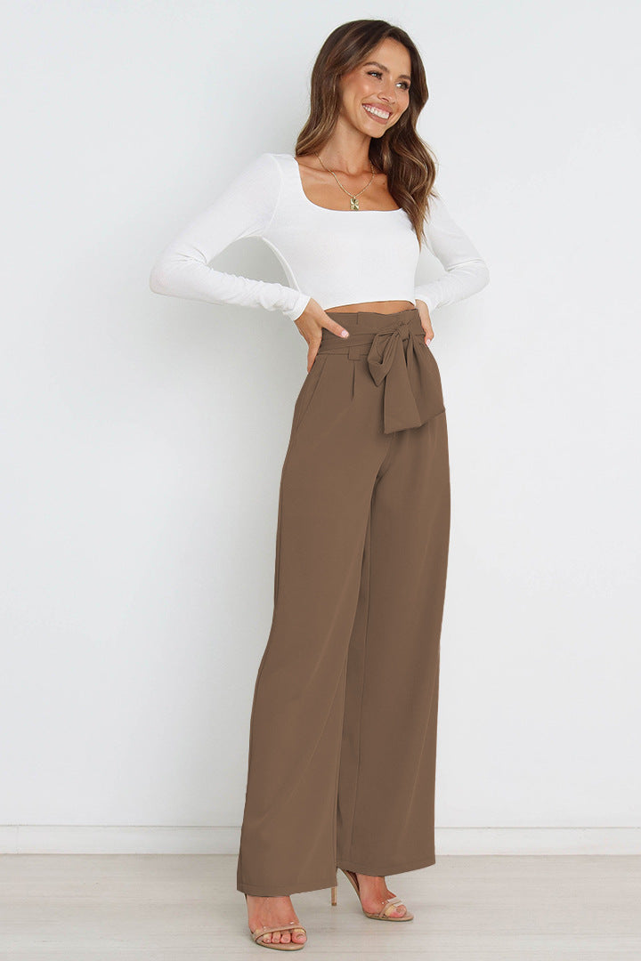 Jill | Damen Hohe Taille Hosen | Elegante