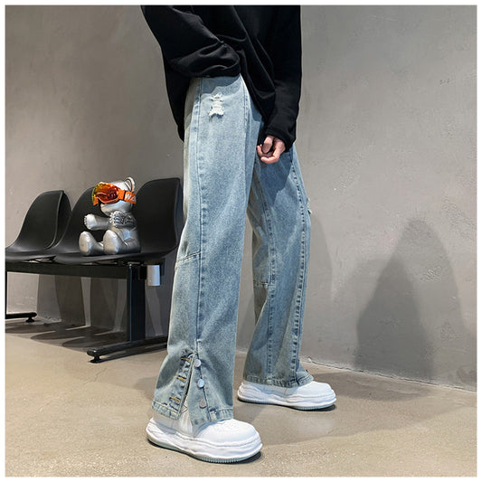 Flint - Denim lose Weite Jeans