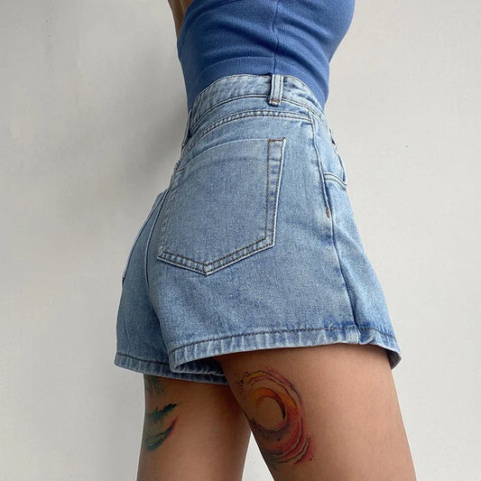 Olivia | Denim Mini-Rock