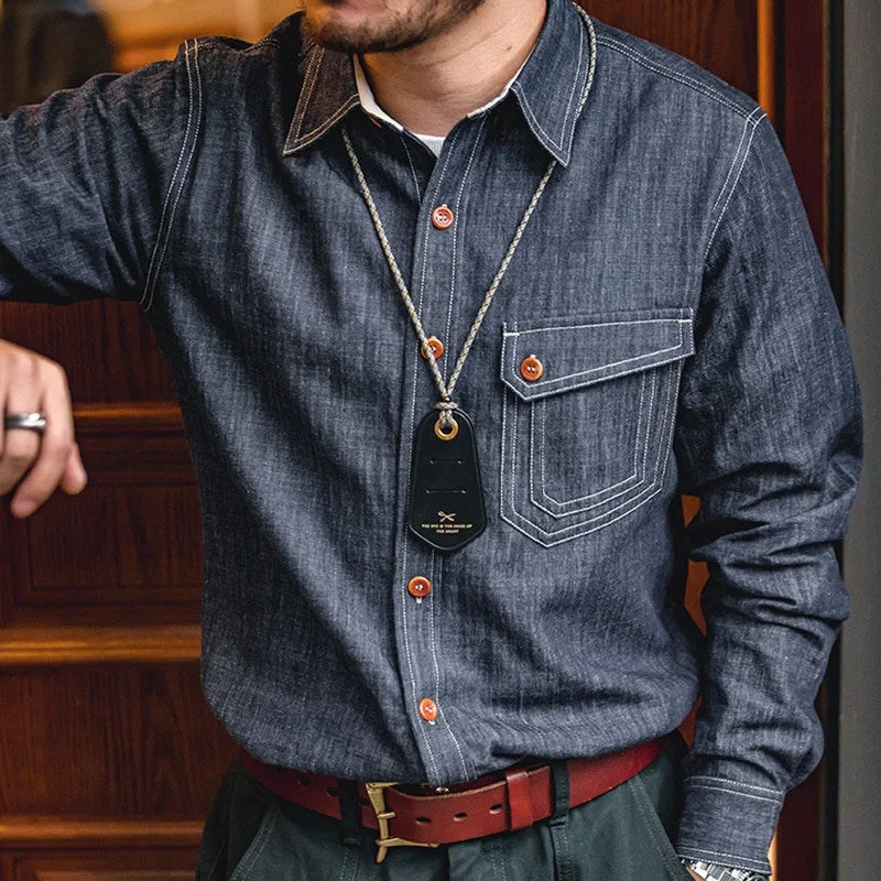 Heritage Denim Button Up