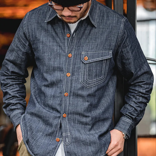 Heritage Denim Button Up