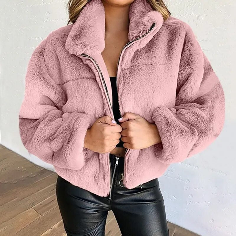 Erin – kuschelige winterjacke für damen