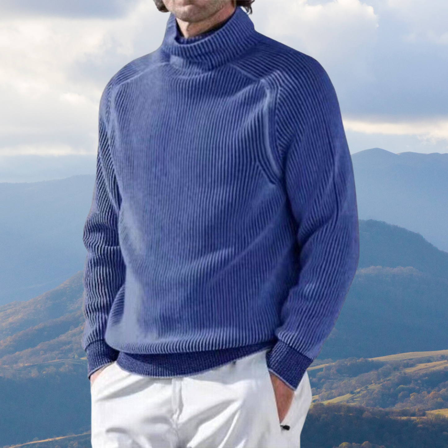 Oliver - Eleganter Rollkragenpullover