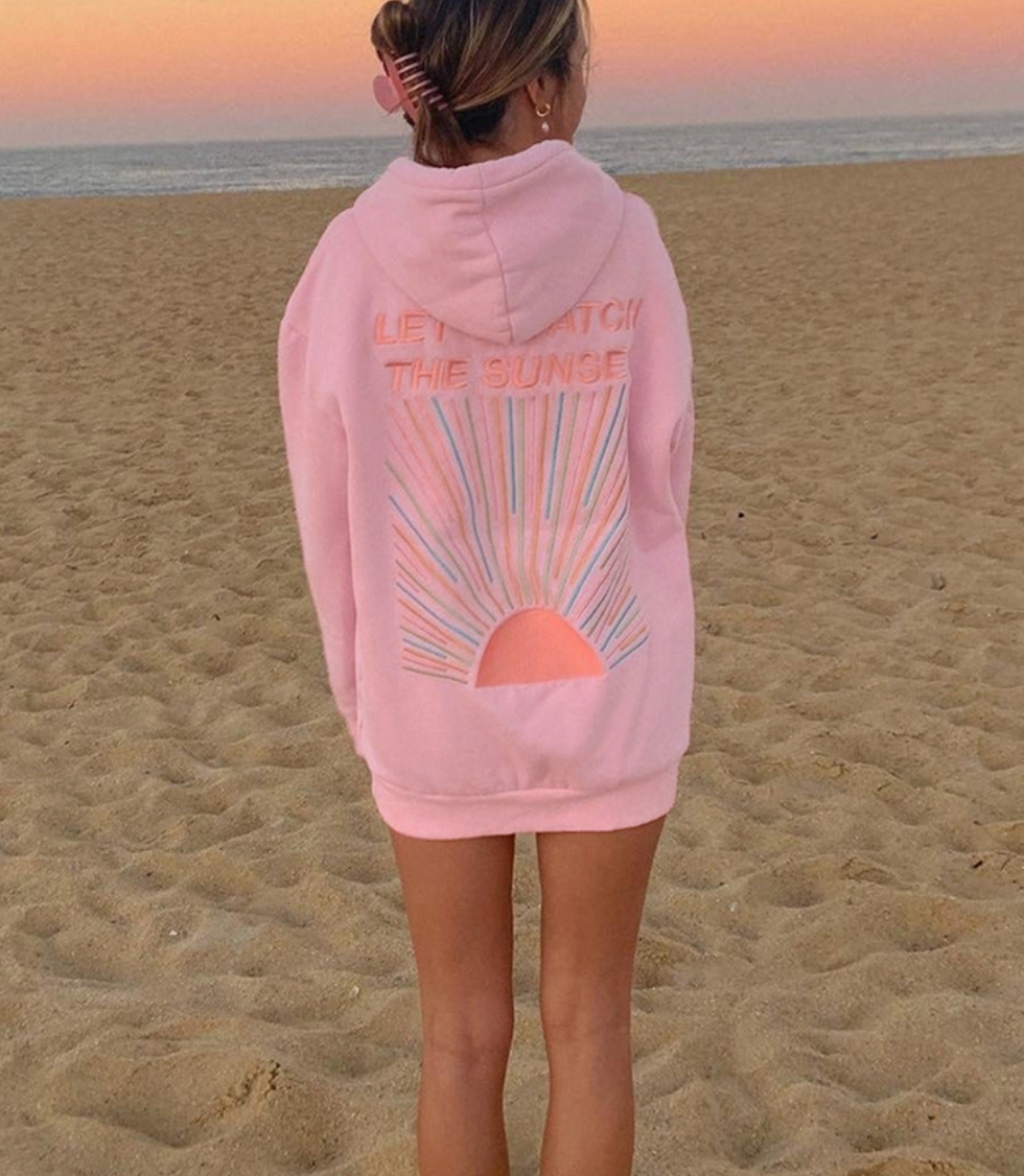 Katie | Stilvoller Sonnenuntergang Hoodie