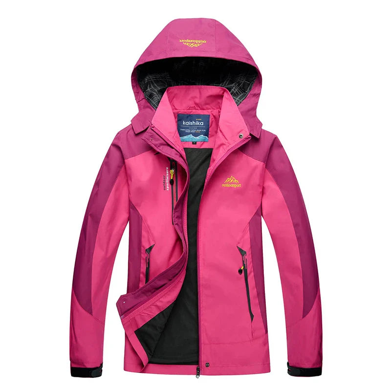 Wasserdichter Trekking-Windbreaker für Frauen - Denise