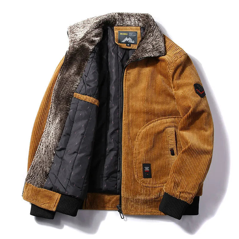 Leon – warme winterjacke für herren