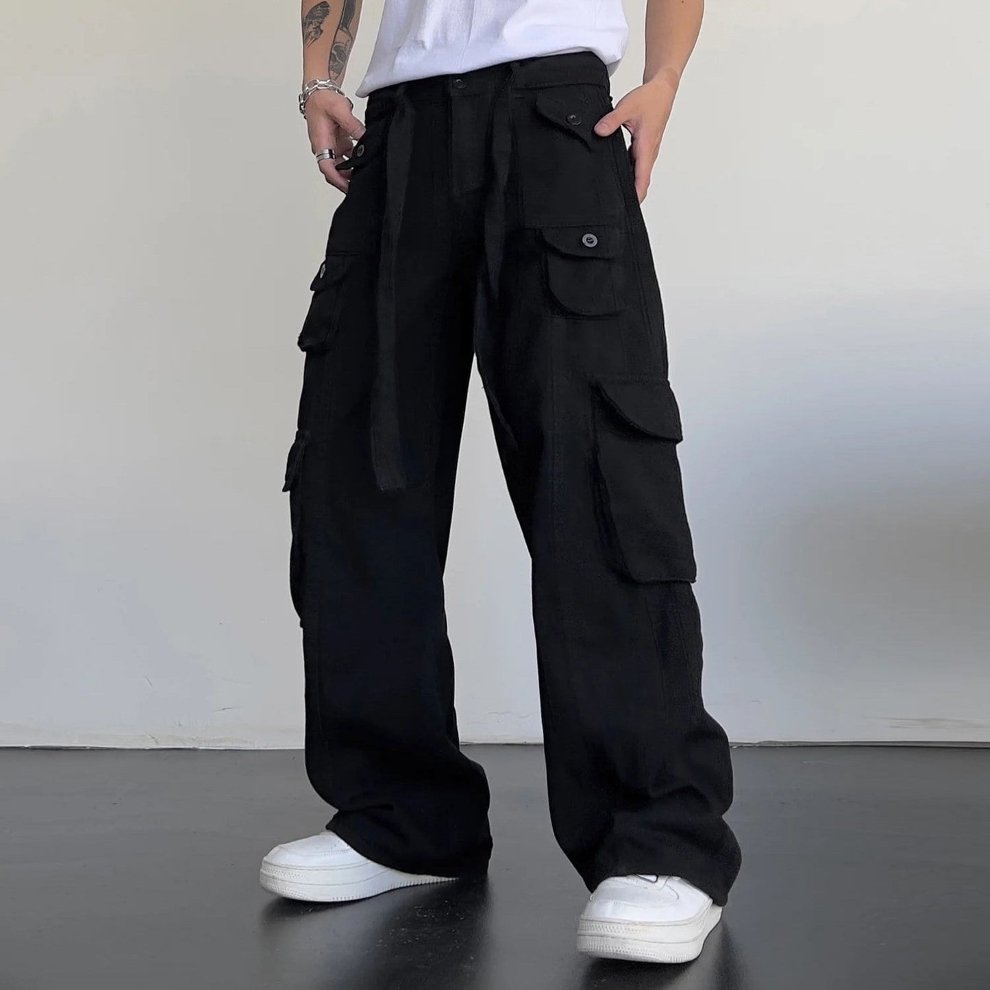 Chadwick - gerade Cargo Baggy Hosen