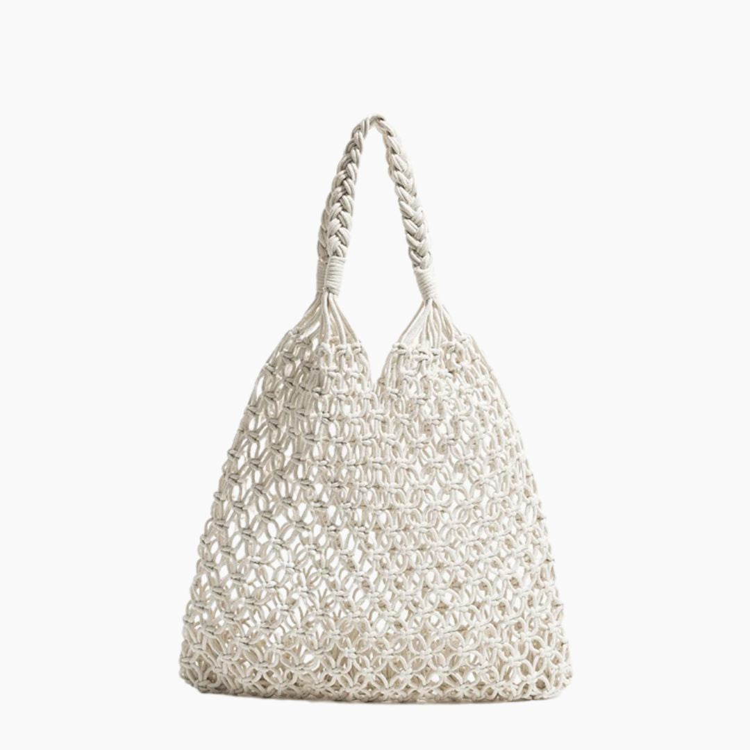 Aubree | Gewebte Strandtasche