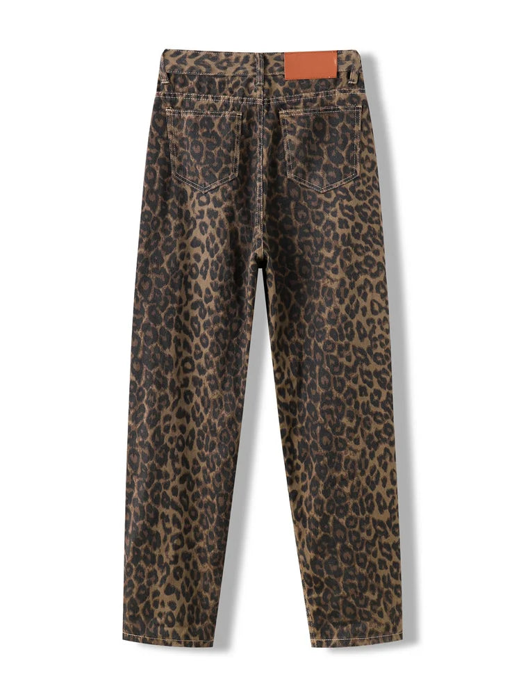 Lilly Leopard Jeans