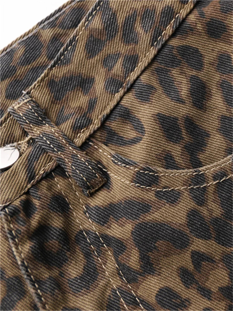 Lilly Leopard Jeans