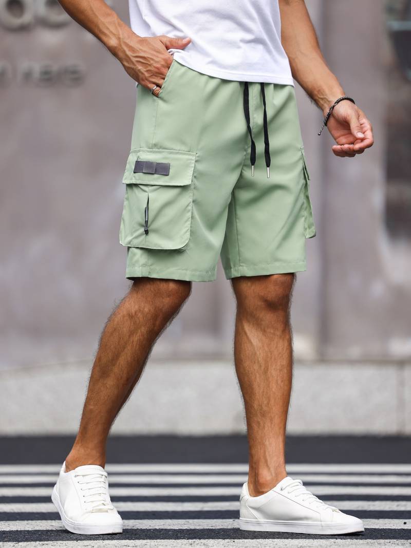 Jonathan – trendige herren-cargoshorts mit kordelzug