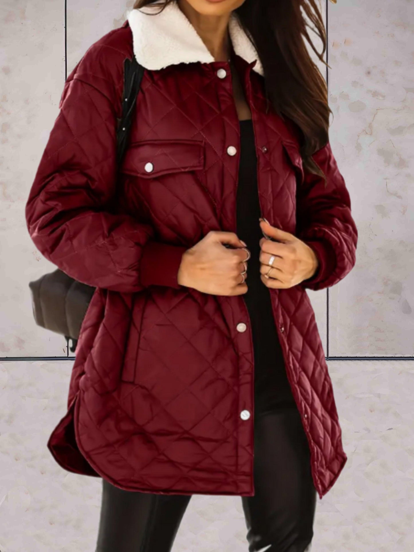 Delilah – übergroße winterjacke