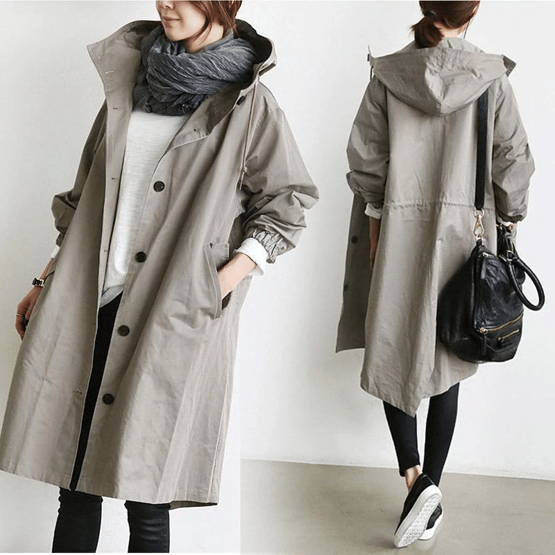 Sophia™ | Stilvoller wasserdichter Trenchcoat