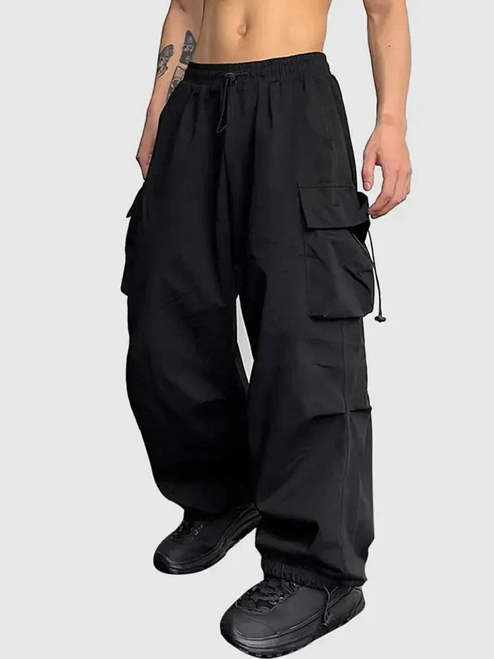 Locker sitzende cargohose