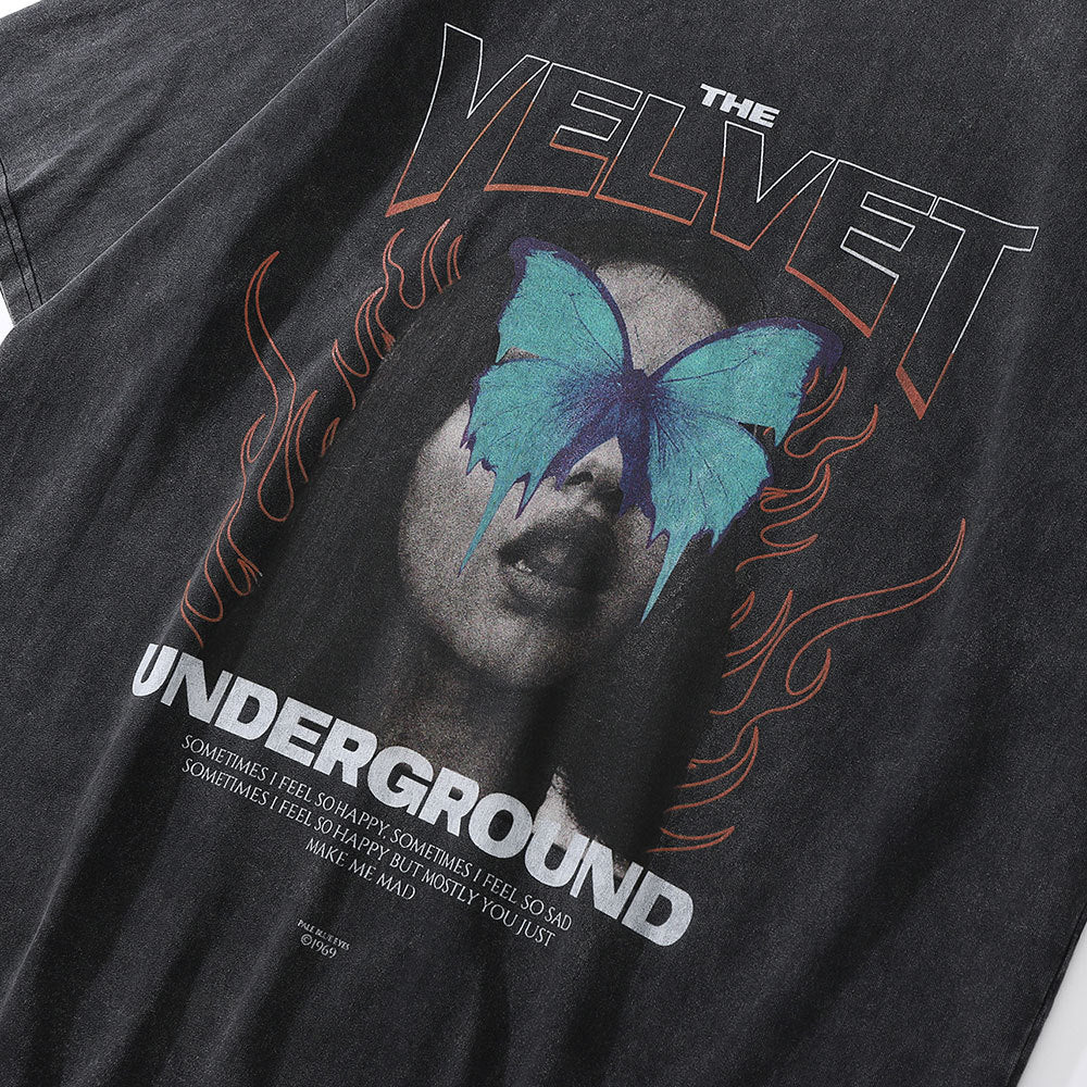 "Underground" - Oversize T-Shirt mit Print