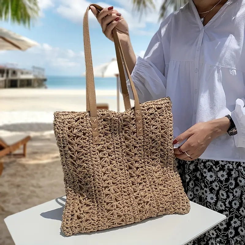 Dewi | Gewebte Strandtasche für den Sommer