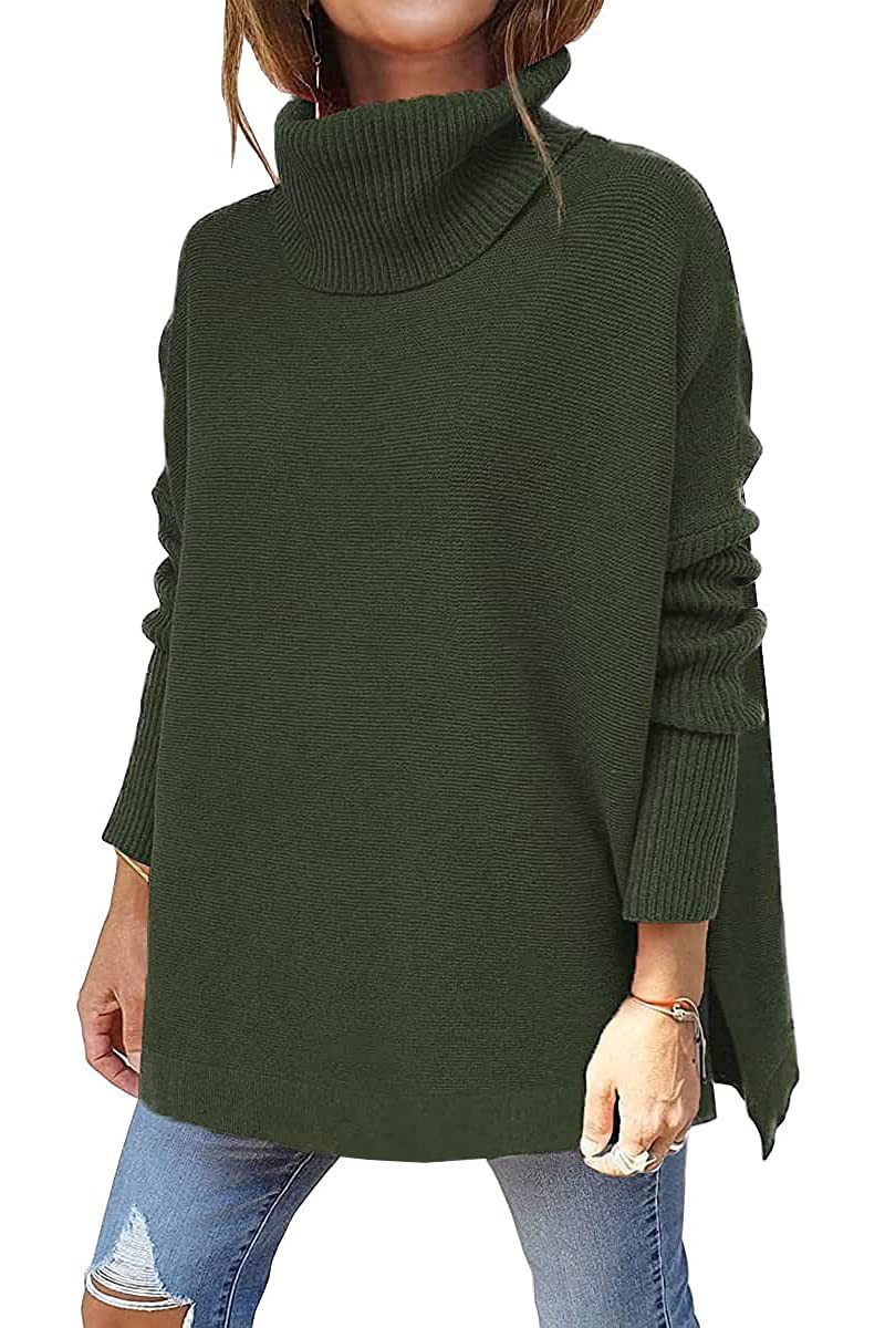 Eleganter Damen-Rollkragenpullover