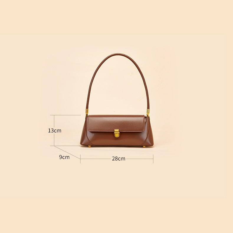 Bellachicha - Klassische Baguette-Schultertasche im Vintage-Stil