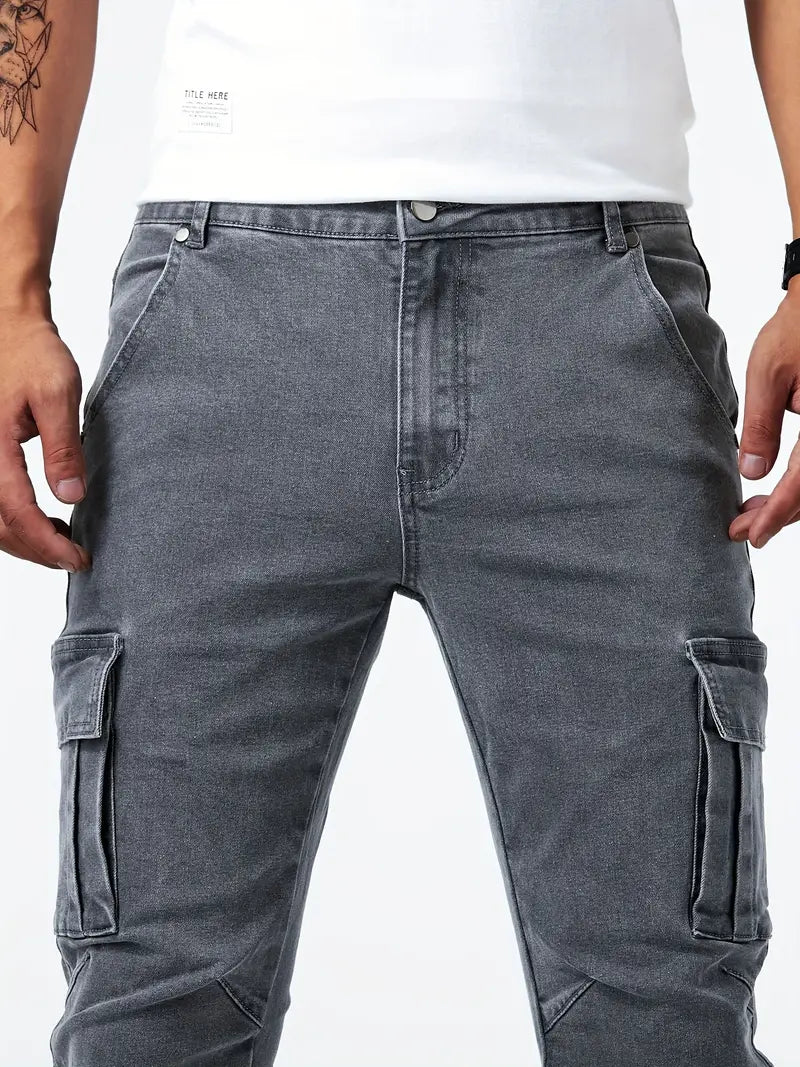 Jonathan – lässige cargo-jeans im streetstyle für herren