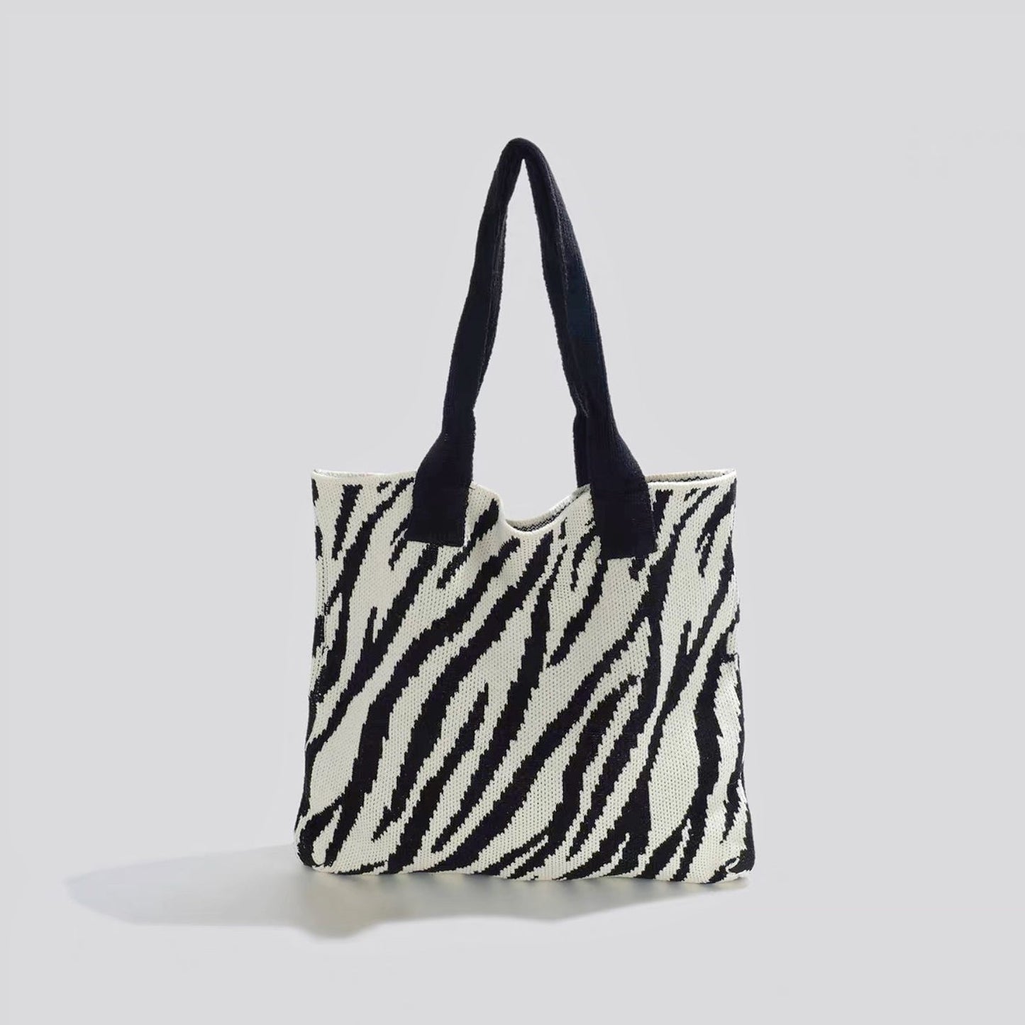 Einkaufstasche mit Zebra-Print