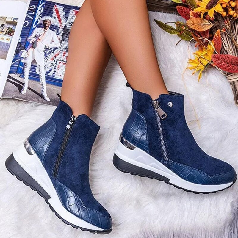 Bequeme Wasserdichte Damen Stiefeletten