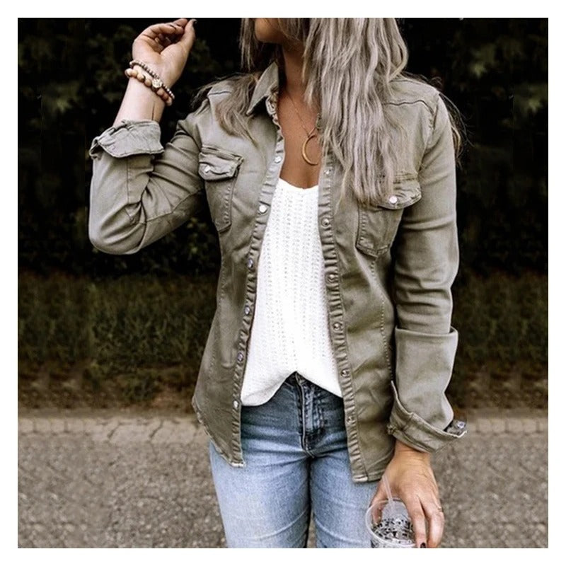 Denim-Jacke [2024 TREND]