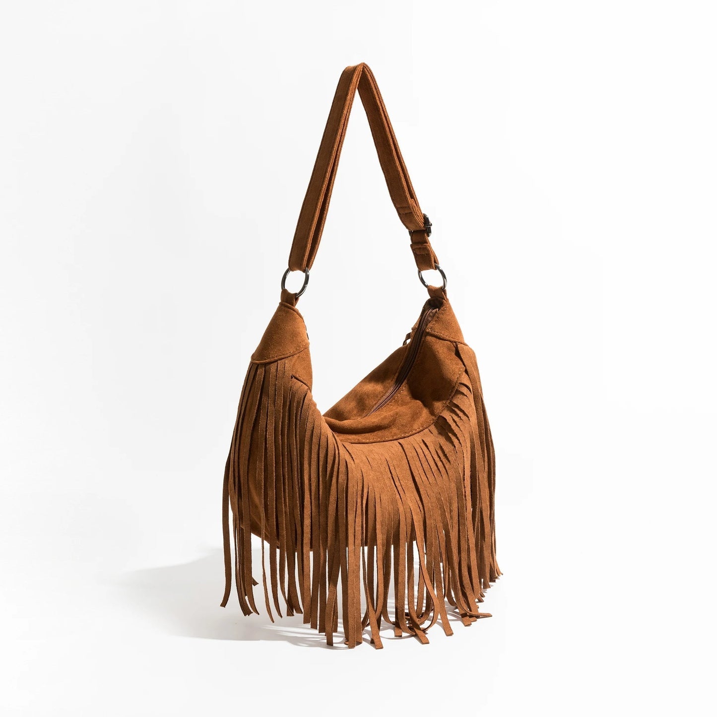 Sloane | Wildleder Schultertasche