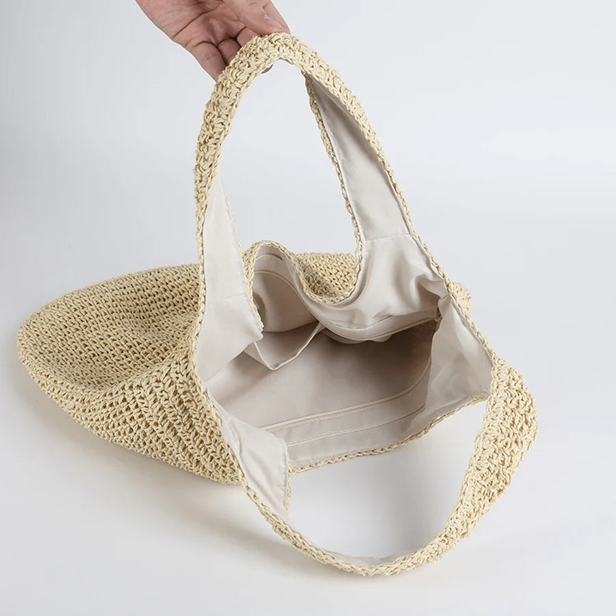 Ratten | Geflochtene Strandtasche