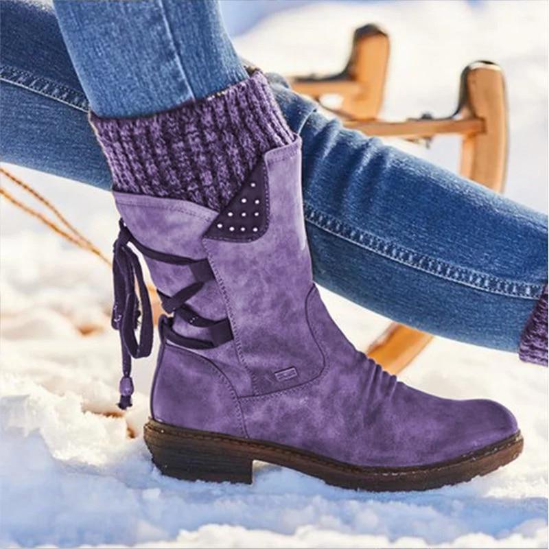 Snow boots  –äußerst bequeme und warme schuhe mit sohlen