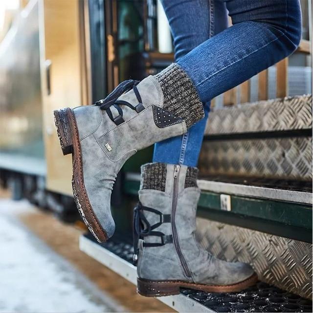 Snow boots  –äußerst bequeme und warme schuhe mit sohlen