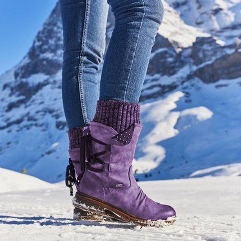 Snow boots  –äußerst bequeme und warme schuhe mit sohlen