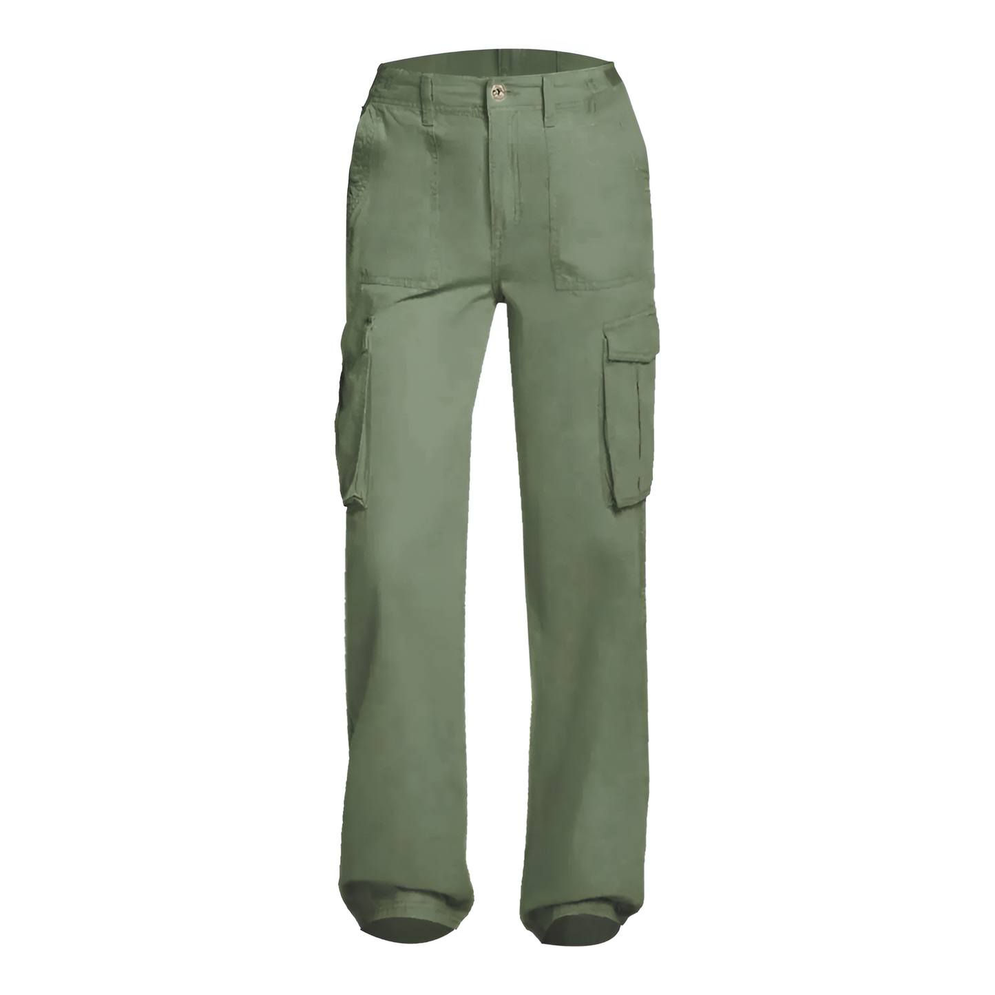 Janan | Damen Cargohose mit gerader Passform