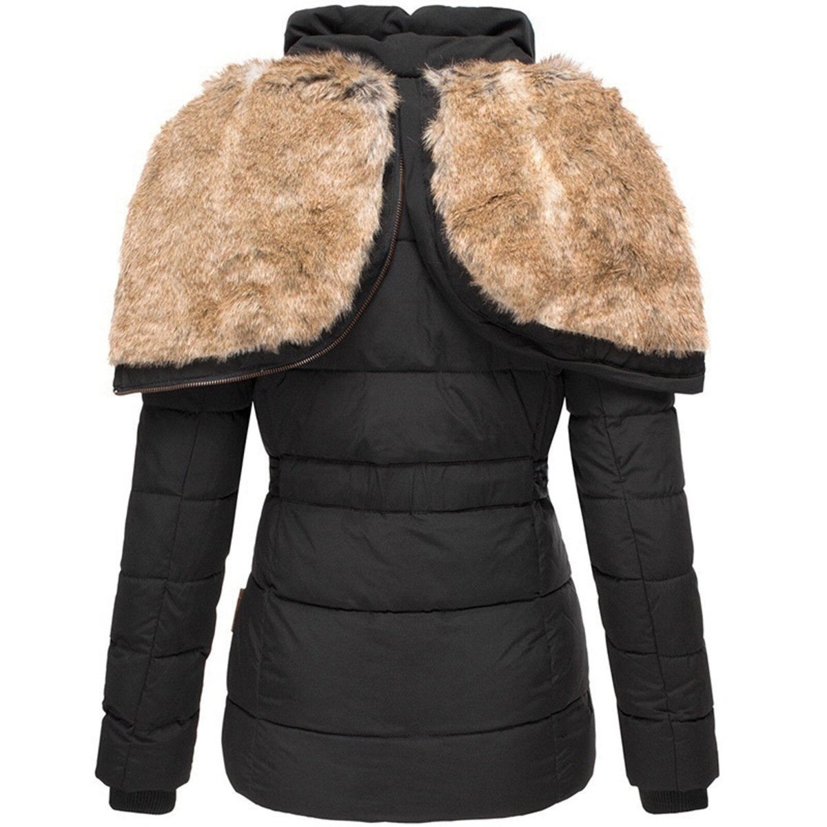 hannaa – pelzgefütterte winterjacke