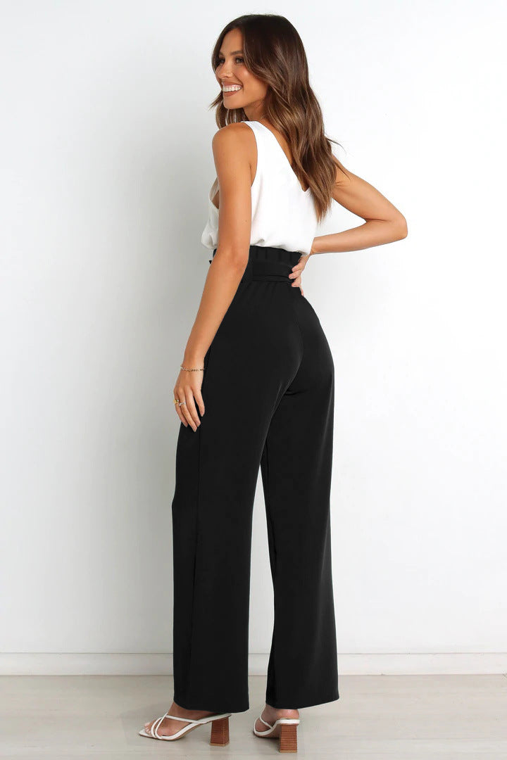 Jill | Damen Hohe Taille Hosen | Elegante